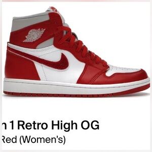 Nike Jordan 1 Retro High OG-Varsity Red (Women’s)